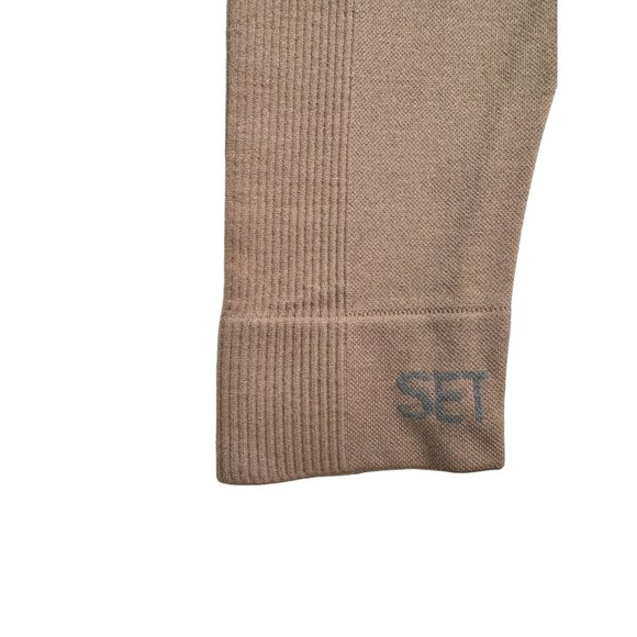 Set active leggings light pink brown size M - Picture 3 of 5